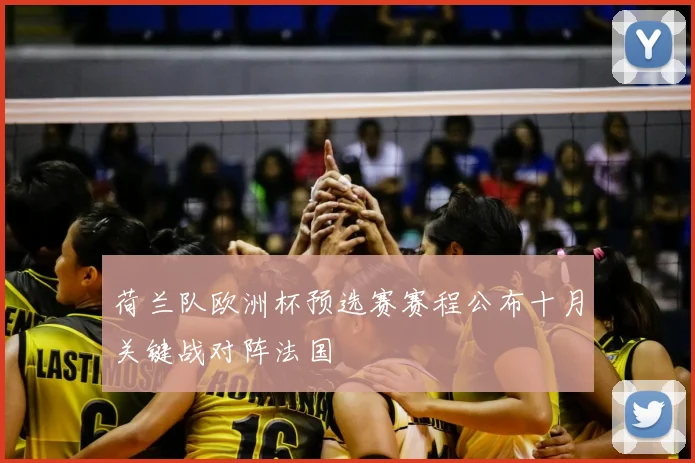 荷兰队欧洲杯预选赛赛程公布十月关键战对阵法国